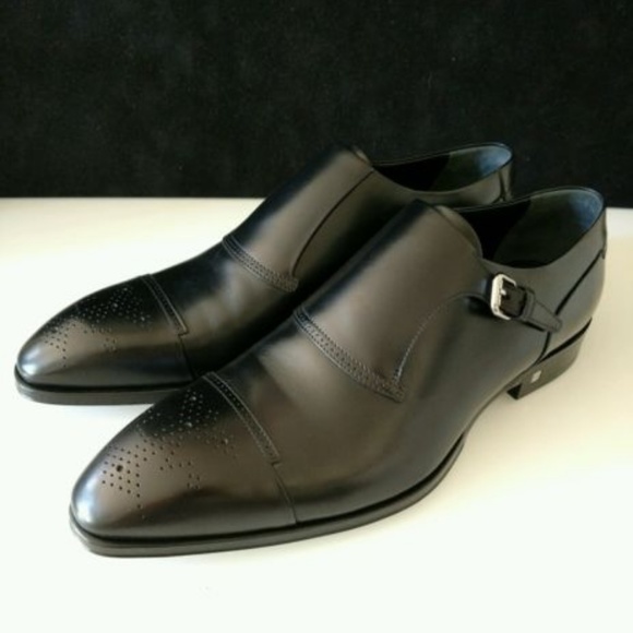 New Louis Vuitton Insider Monk Strap Shoes Black - Picture 2 of 8